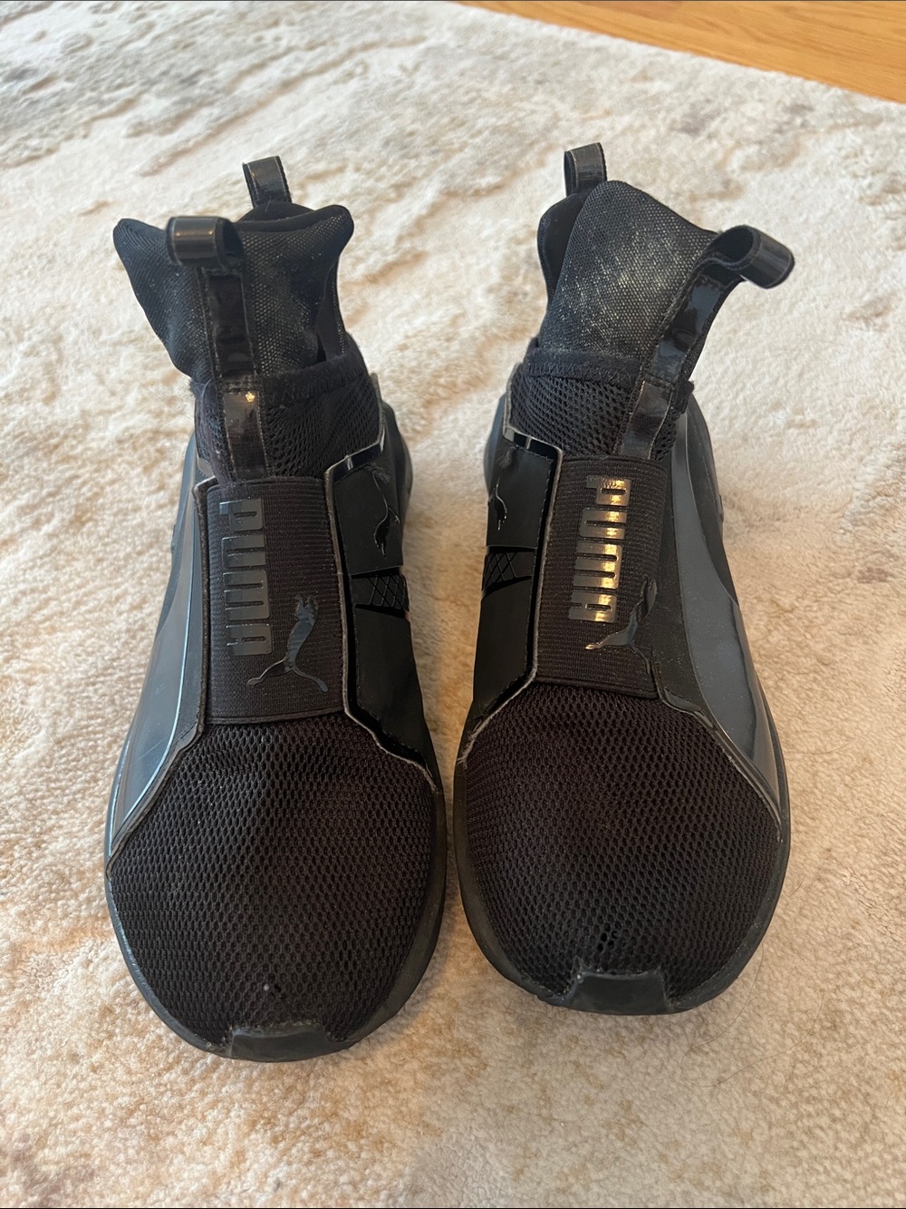 Puma Slip-On Mesh Athletic Sneakers